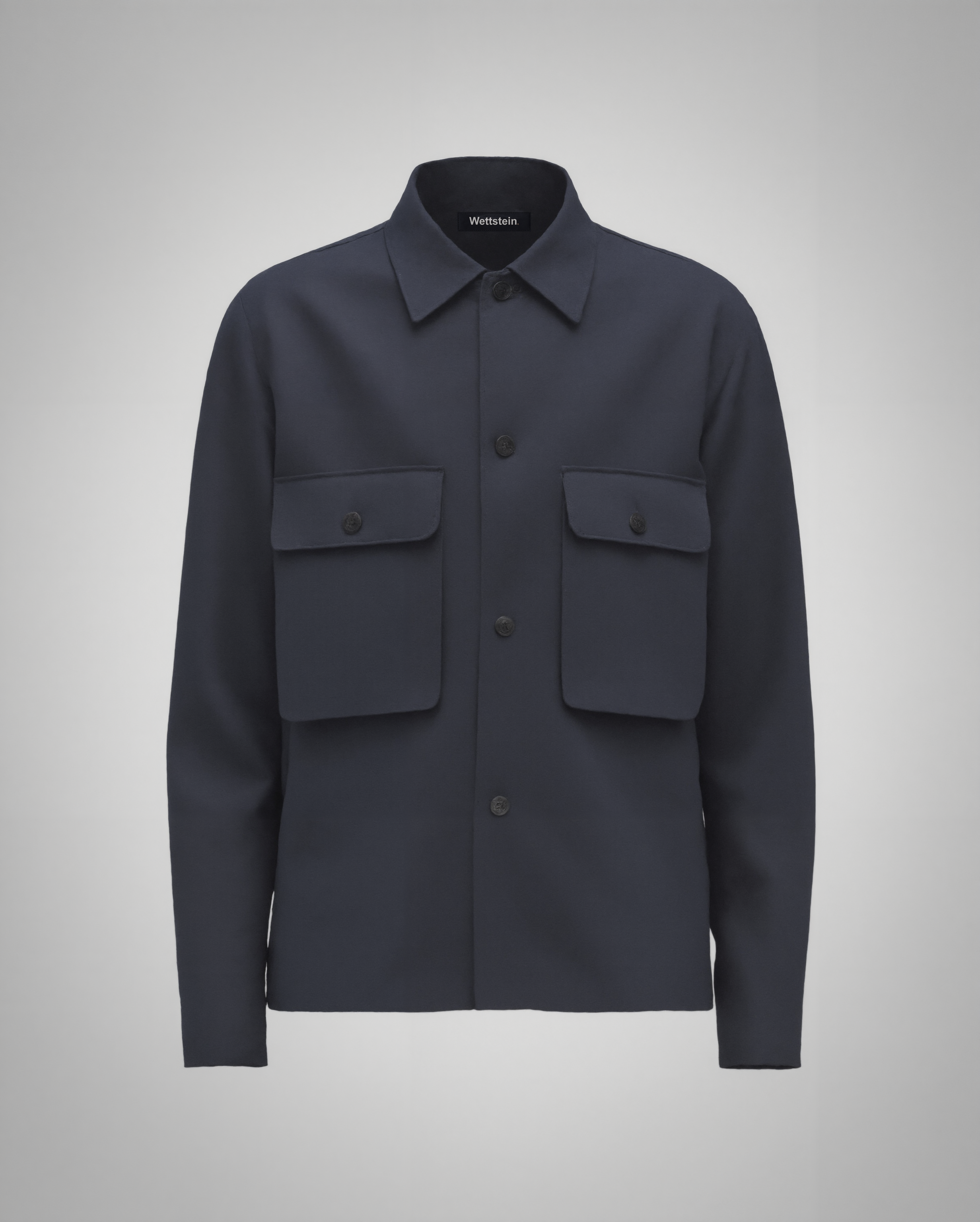Cotton Twill Utility Overshirt