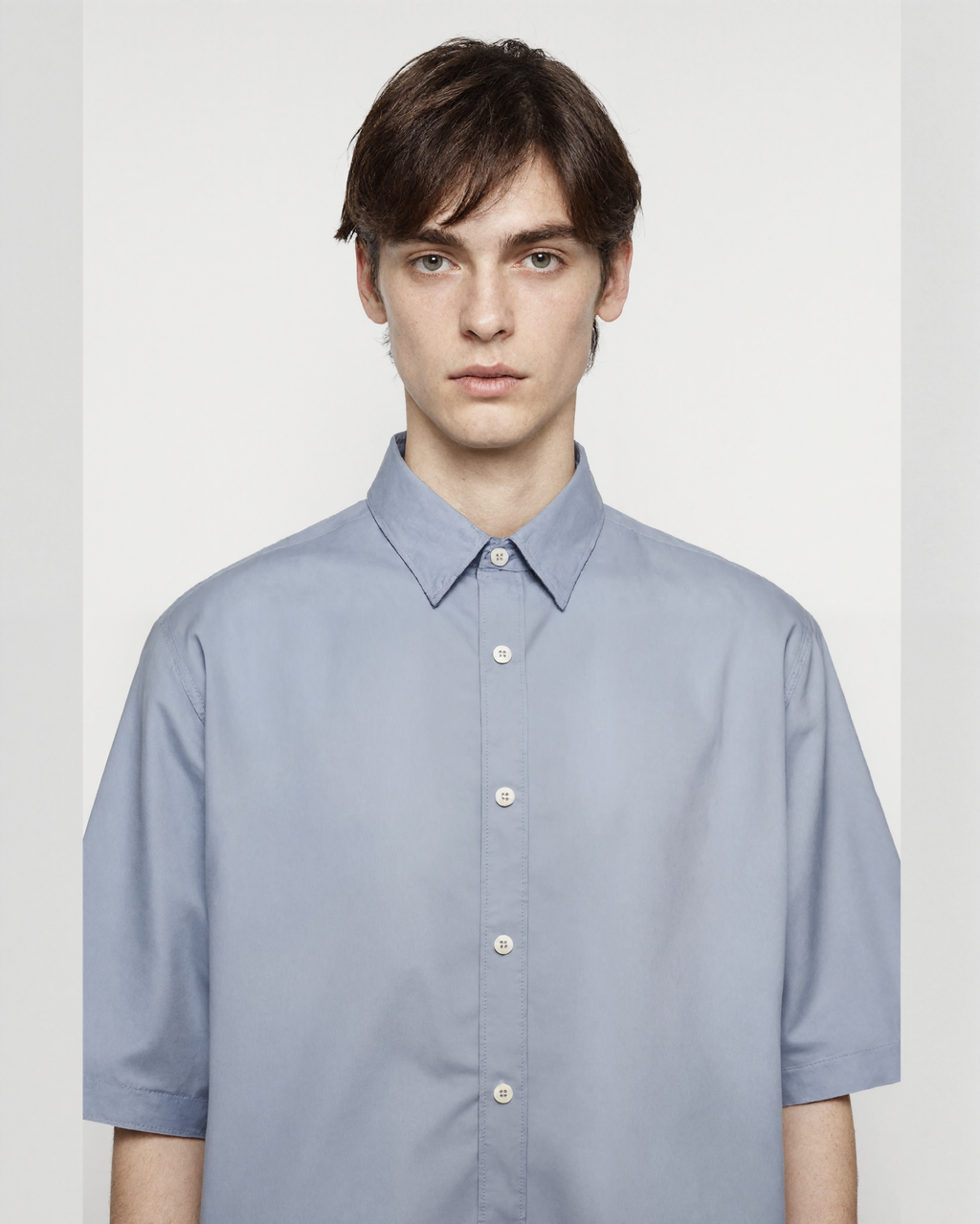 Short sleeve button-up